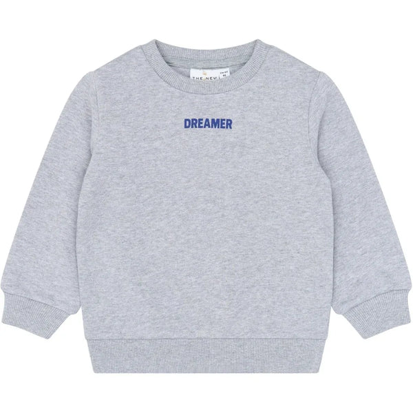The New Siblings TNSTVillers Melange Sweatshirt Light grey melange