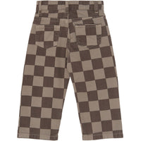 The New Siblings TNSTVondell Baggy Fit Jeans Taupe gray check tn