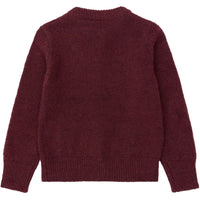 The New Siblings TNSTVeri Knit Cardigan Burgundy tn
