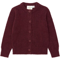 The New Siblings TNSTVeri Knit Cardigan Burgundy tn
