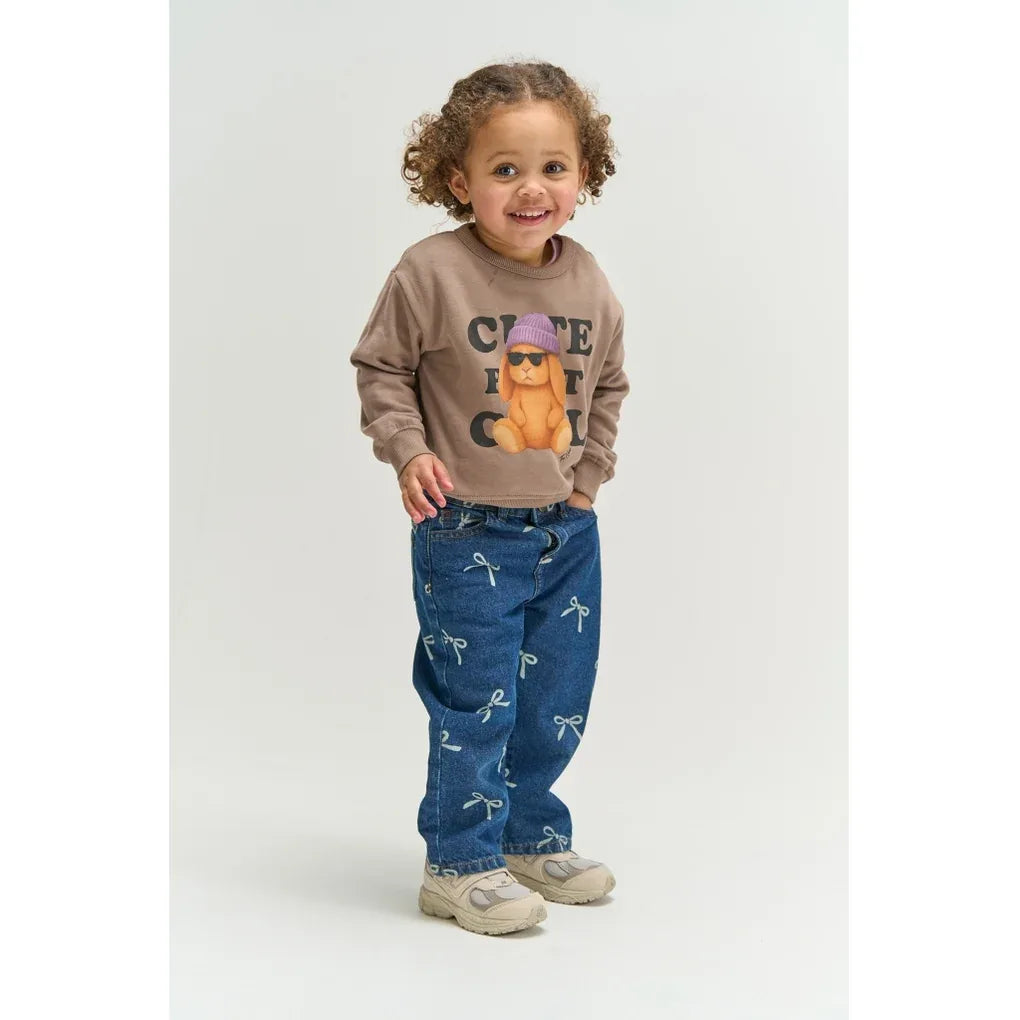 The New Siblings TNSTVerla OS Sweatshirt Taupe gray tn