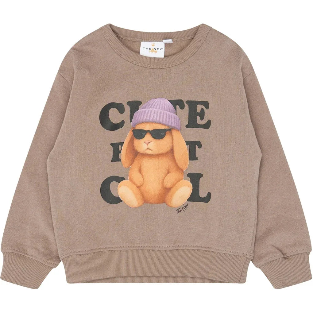 The New Siblings TNSTVerla OS Sweatshirt Taupe gray tn