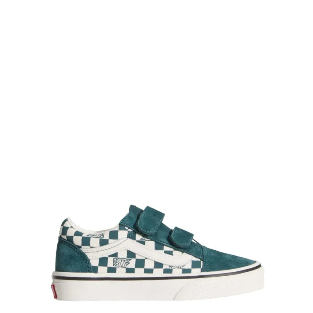 Vans Old Skool V Geo Check Mystic moss