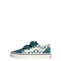 Vans Old Skool V Geo Check Mystic moss