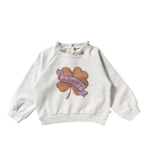 Melange | Ruffle Sweater