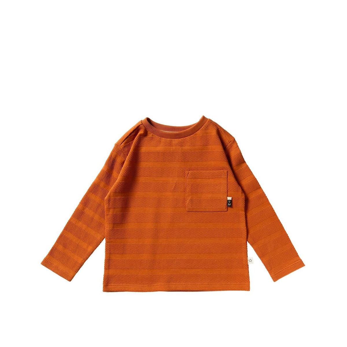 Yourwishes Grain | Regular Longsleeve Bombay brown