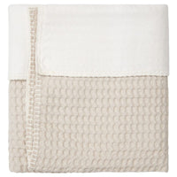 Ledikantdeken cotton fleece wafel Amsterdam