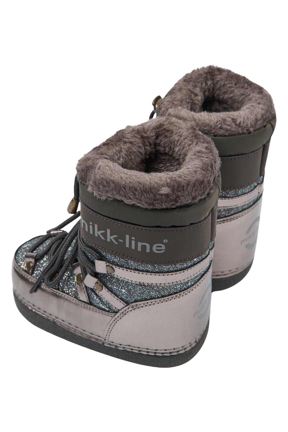 Mikk-line Snow Boot Glitter Dark shadow