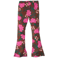 Z8 Ayla flared broek Chocolat shake/aop