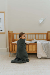 Koeka baby slaapzak mouwloos royan Shadow green