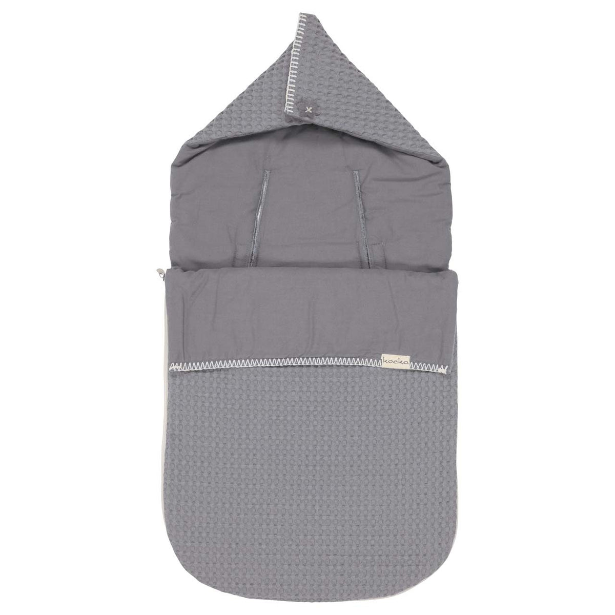 Koeka voetenzak antwerp (3&5punts) Steel grey