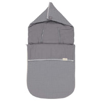 Koeka voetenzak antwerp (3&5punts) Steel grey