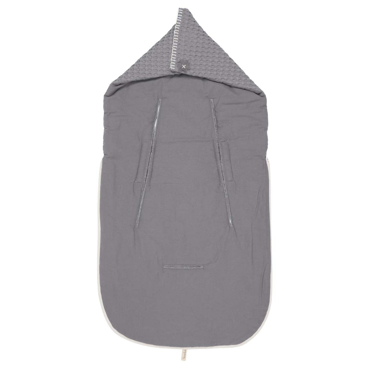 Koeka voetenzak antwerp (3&5punts) Steel grey