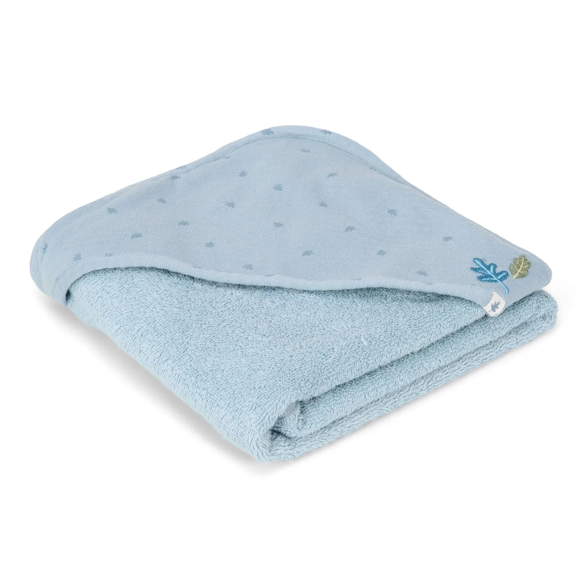 Little Dutch Badcape - Blauw - 75 x 75 - Essentials
