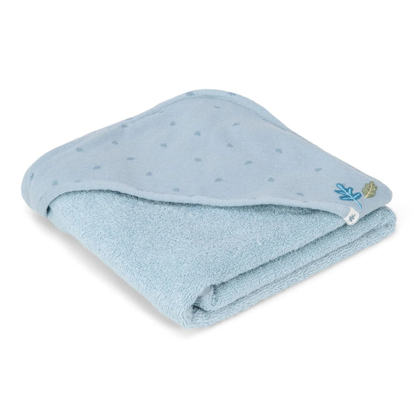 Little Dutch Badcape - Blauw - 75 x 75 - Essentials