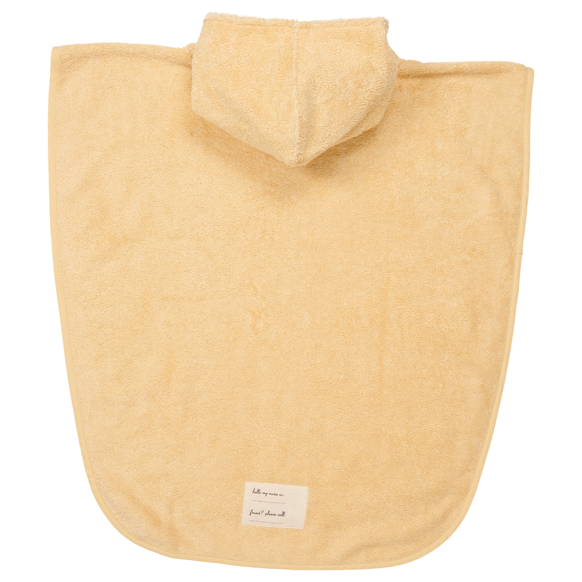 Koeka badponcho dijon organic Sahara