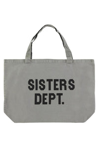 Sisters Department XL bag baby print Grey