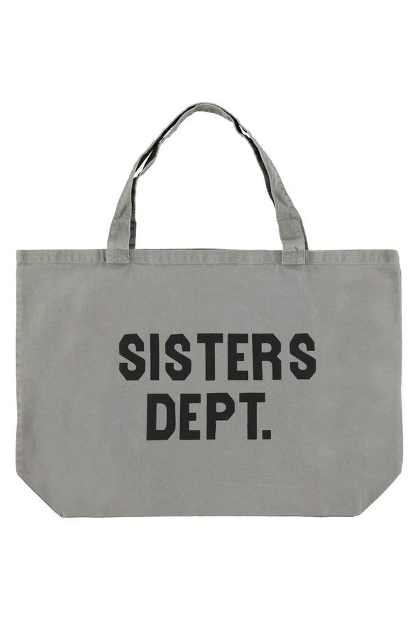 Sisters Department XL bag baby print Grey