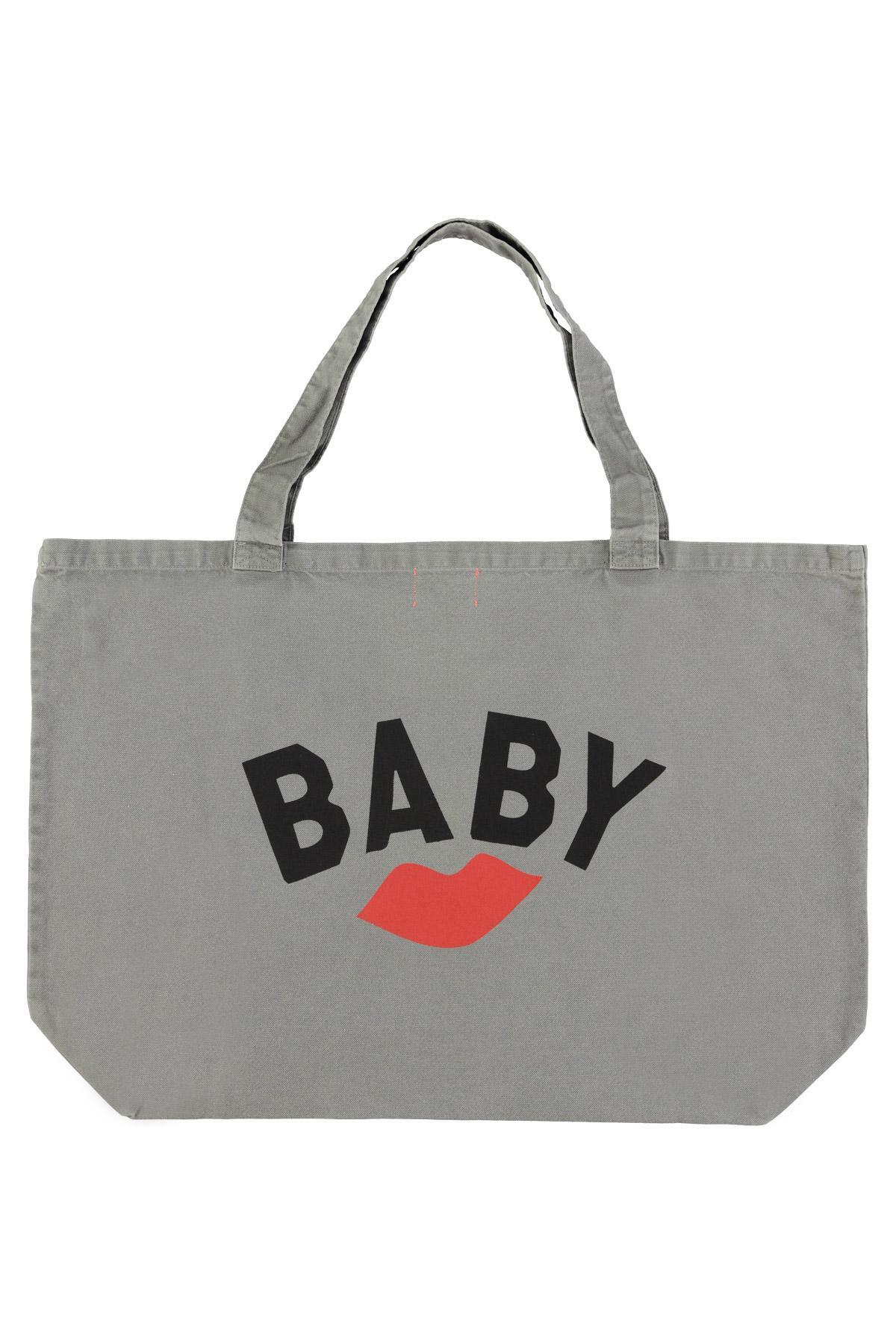 Sisters Department XL bag baby print Grey