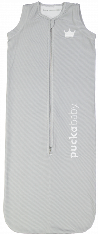 Puckababy the bag 4 seasons grey stripe 6m+
