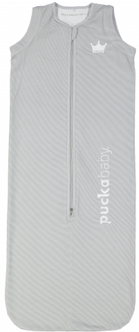 Puckababy the bag 4 seasons grey stripe 6m+