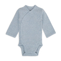 Lodger Romper LS Melange Blue fogg