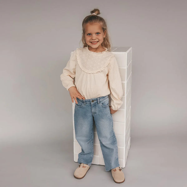 Blue Tint | Barrel Jeans