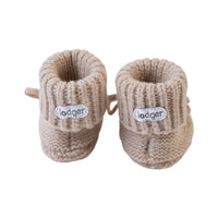 Lodger Slipper Merino Wool Beige