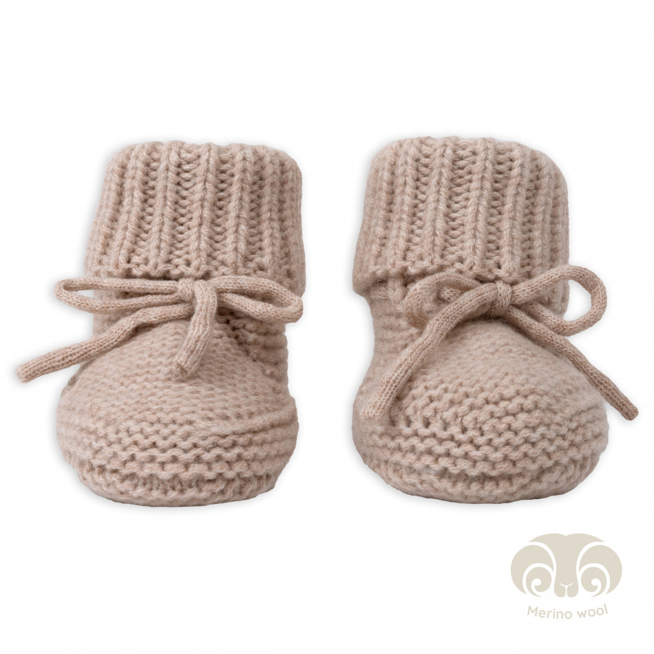 Lodger Slipper Merino Wool Beige