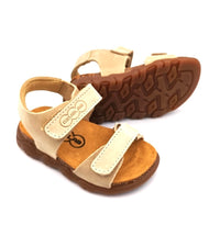 Develab Boys sandal Beige brushed/washed