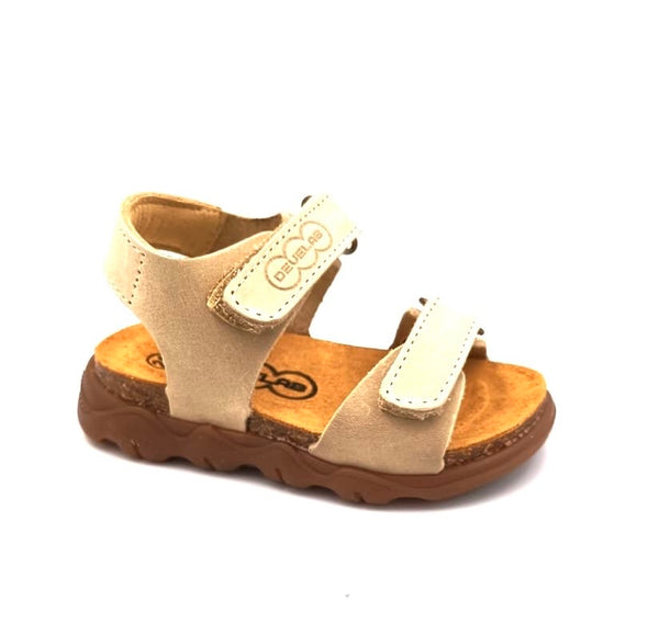 Develab Boys sandal Beige brushed/washed