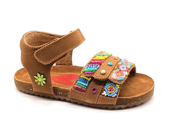 Shoesme IC23S004-G Brown multicolor