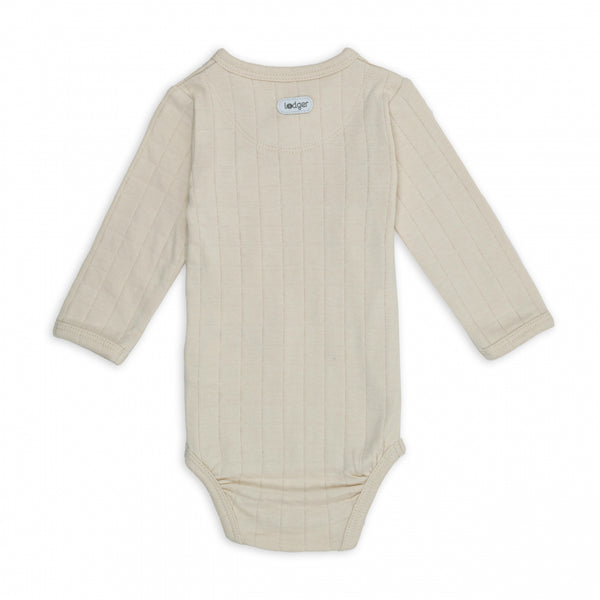 Lodger Romper LS Solid Birch