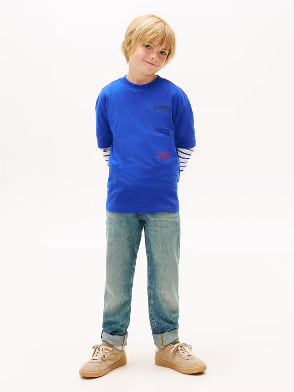 Multi print t-shirt