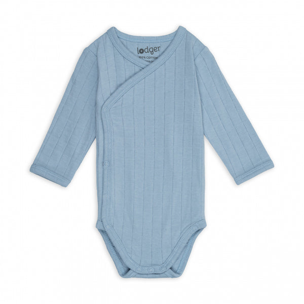 Lodger Romper LS Solid Blue fogg