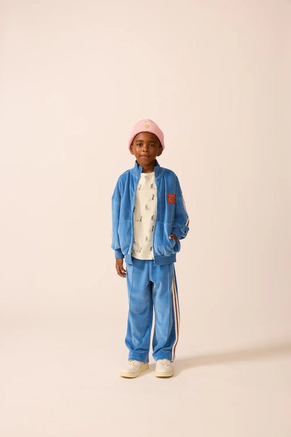 Velour Riley Track Pants