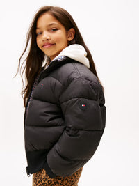 Reversible puffer jacket