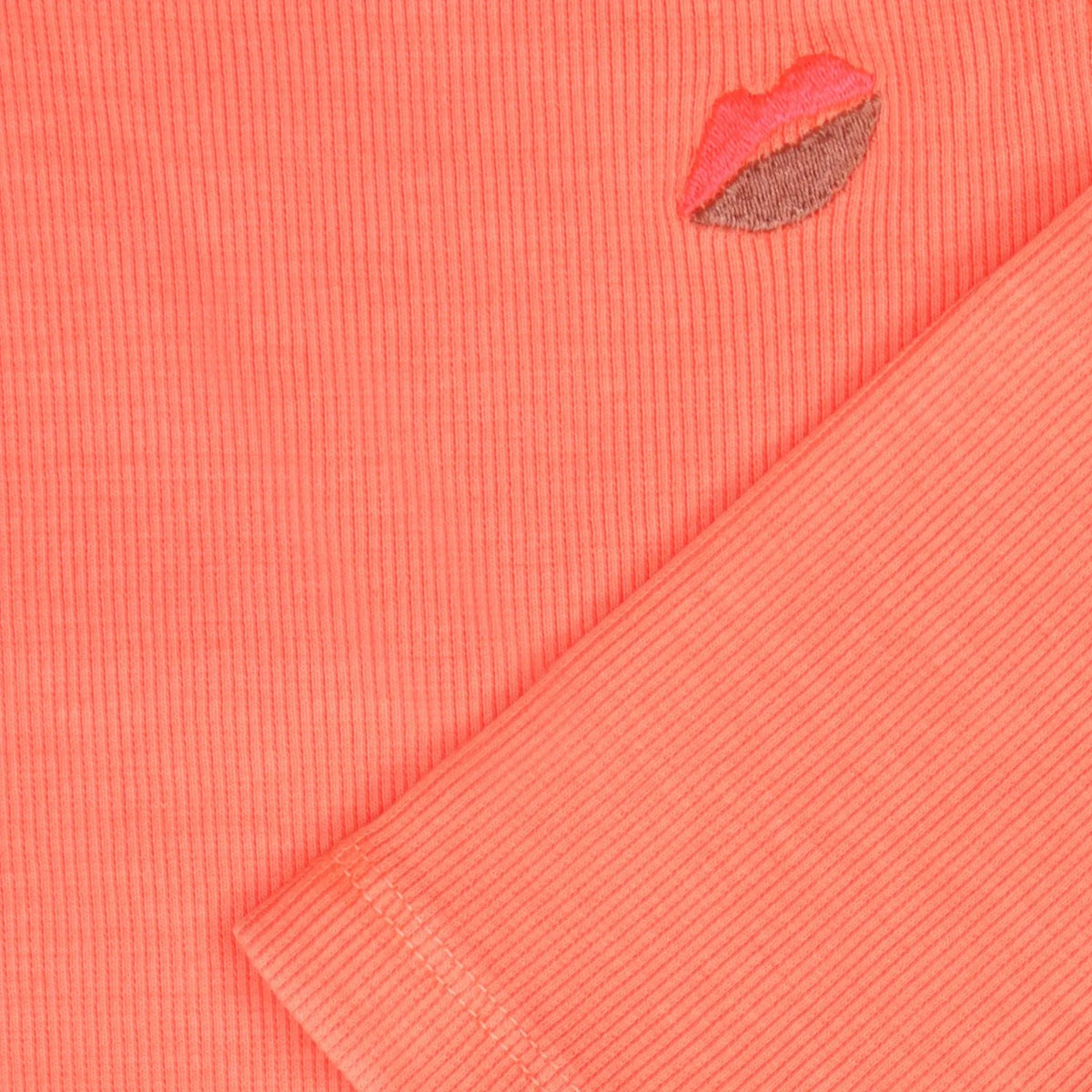 Tumble Bonheur neon longsleeve Bright red
