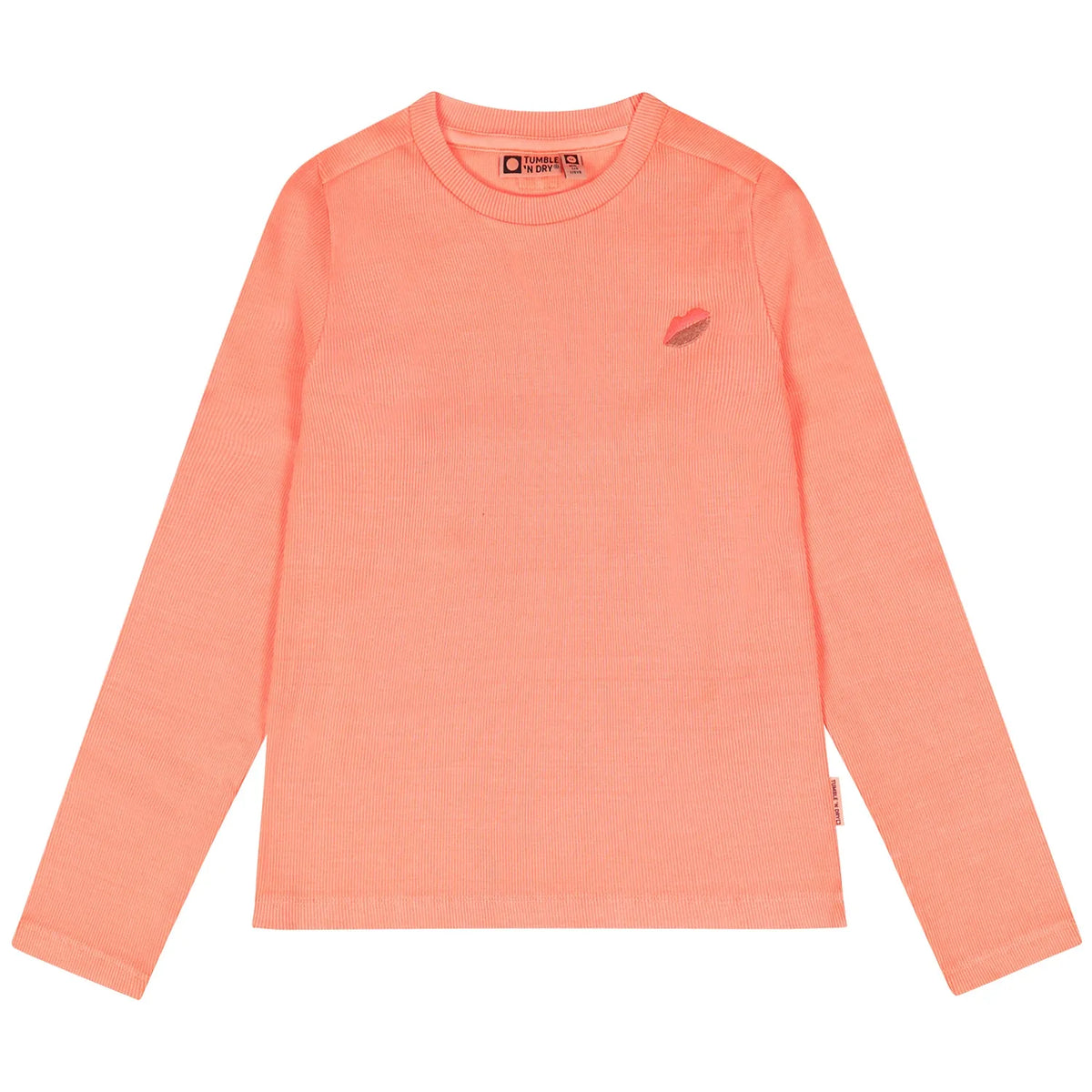 Tumble Bonheur neon longsleeve Bright red