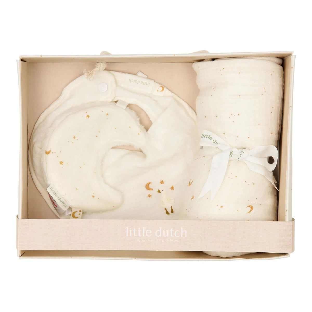 Little Dutch Geschenkdoos - Wit - Newborn Naturals - Little Goose