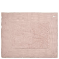 Koeka boxkleed wafel amsterdam Grey pink/sand