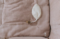 Koeka boxkleed wafel amsterdam Grey pink/sand