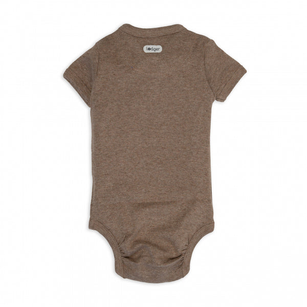 Lodger Romper SS Melange Buffalo
