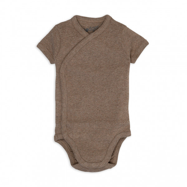 Lodger Romper SS Melange Buffalo