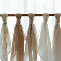 L.dutch Swaddle Baby Bunny White