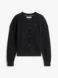 Cable cardigan