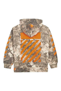 Lab Off-White Camo Printed Diag Hoodie Cornstalk