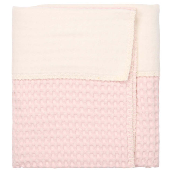 Wiegdeken cotton fleece wafel Amsterdam