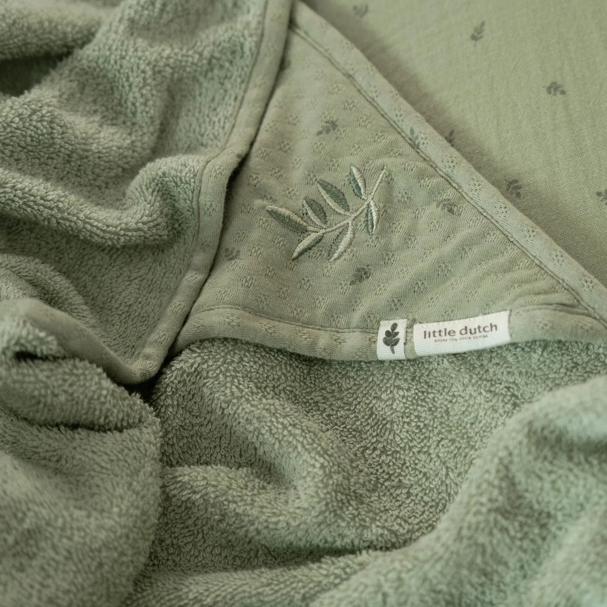 L.dutch Badcape Essentials Green