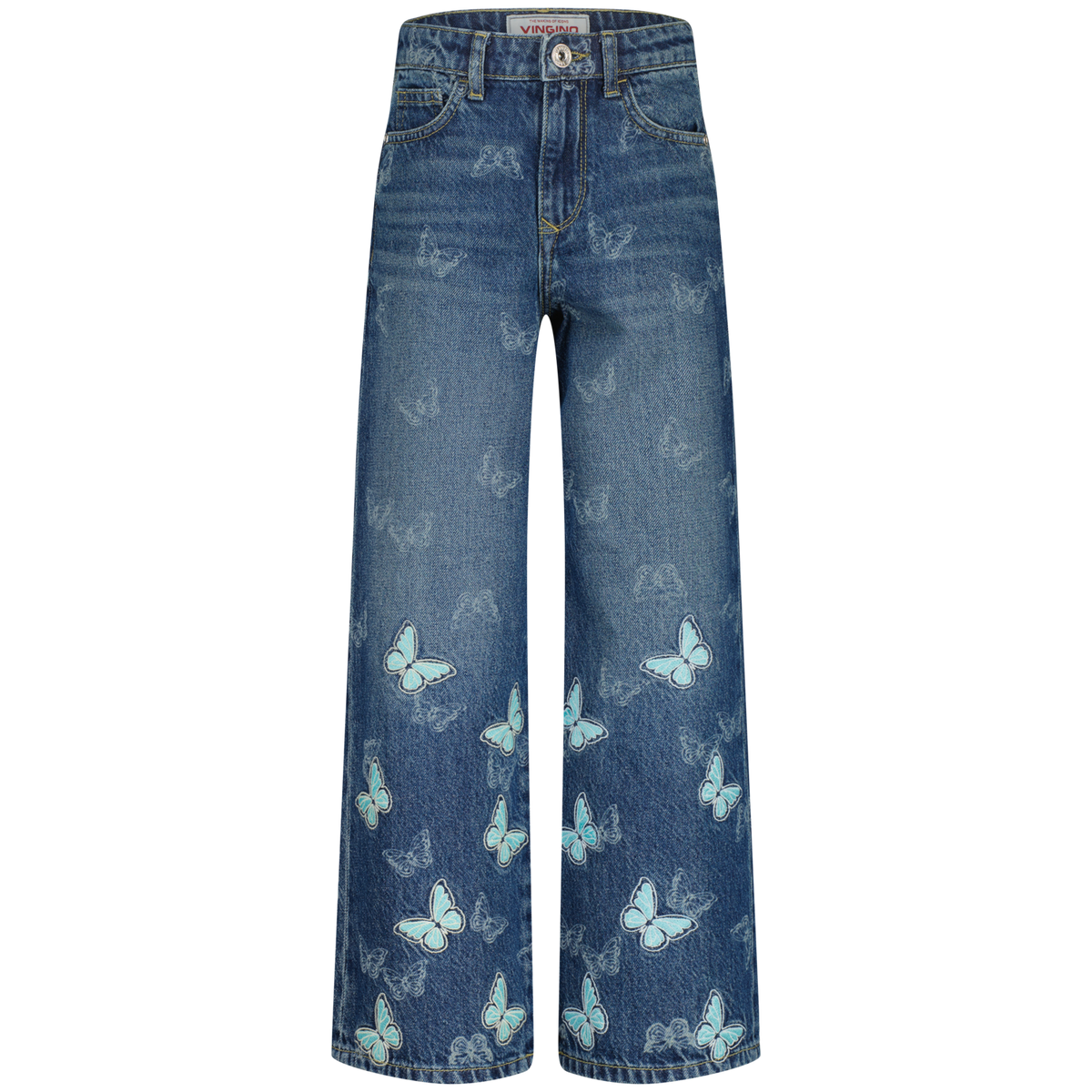 Cassie Butterfly Extra wide leg Jeans